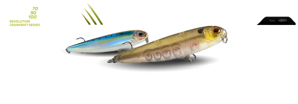 revolution jerkbait xrm bass lure